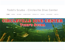 Tablet Screenshot of divecircleville.com